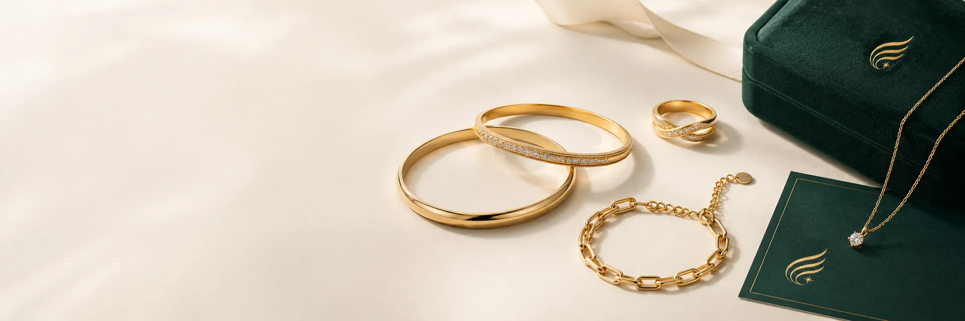 Decorative jewelry transition